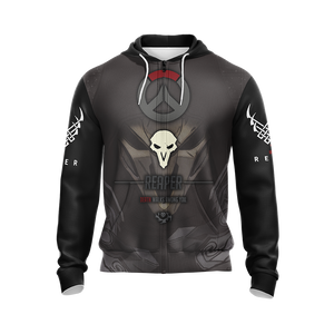 Overwatch - Reaper Unisex Zip Up Hoodie