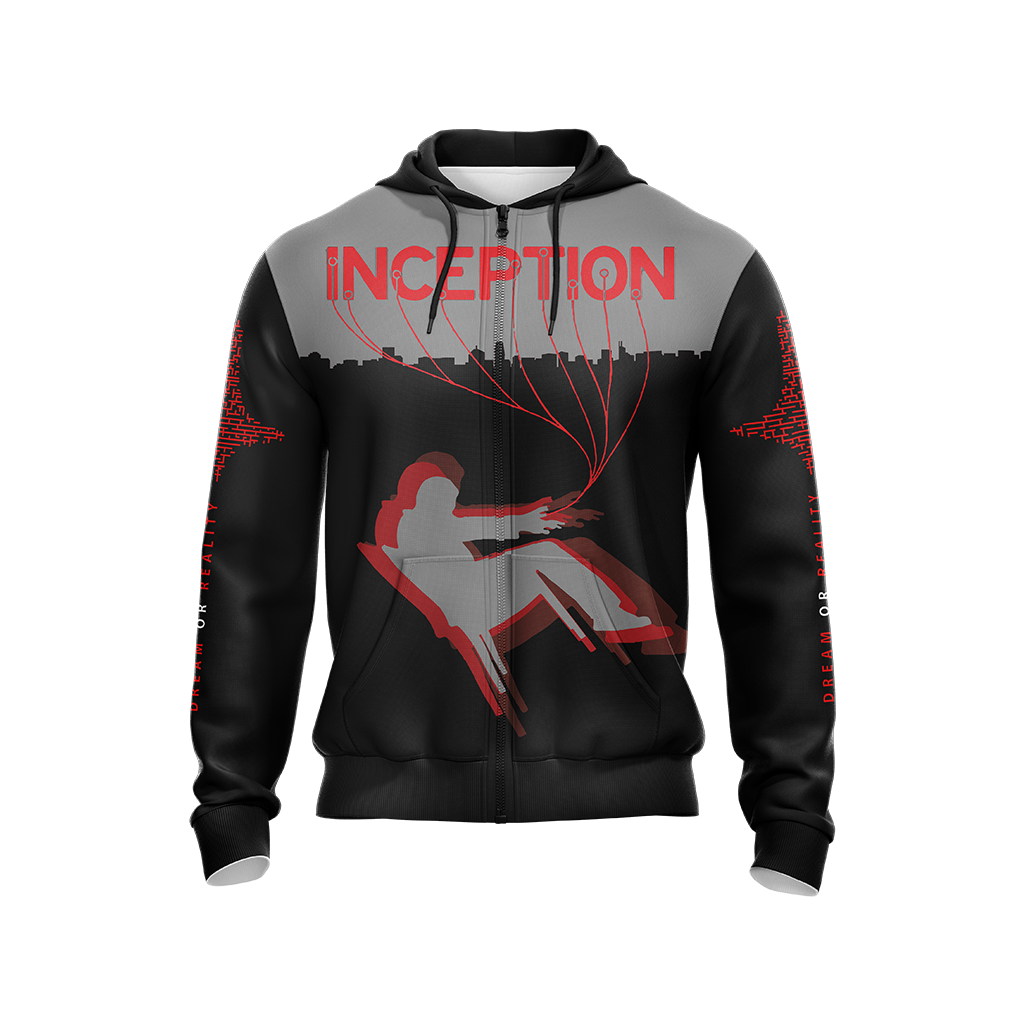 Inception Unisex Zip Up Hoodie