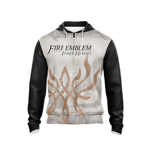 Fire Emblem 3 Houses - Till Death Unisex Zip Up Hoodie