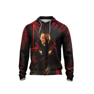 Doctor Strange New Look Unisex Zip Up Hoodie