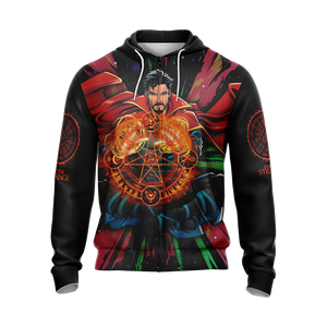 Doctor Strange New Style Unisex Zip Up Hoodie