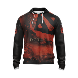 Dota 2 New Unisex Zip Up Hoodie