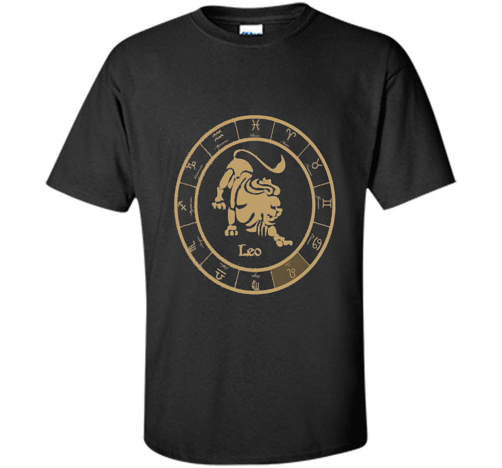 LeoT-Shirt shirt Black