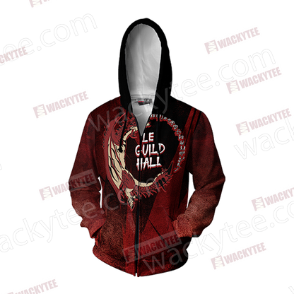 Monster Hunter - Rathalos Unisex Zip Up Hoodie Jacket