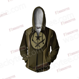 Counter-Strike: Global Offensive Terrorist Unisex Zip Up Hoodie Jacket