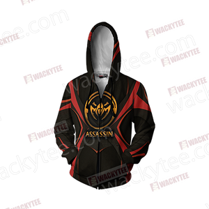 League of Legends - Asassin Zip Up Hoodie Jacket