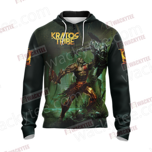 God Of War 3 Kratos Unisex Zip Up Hoodie Jacket