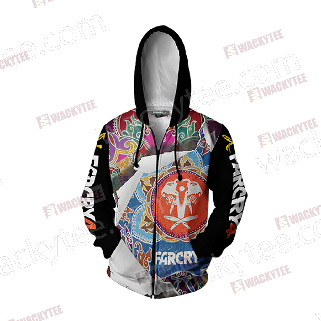 Far Cry 4 Unisex Zip Up Hoodie Jacket