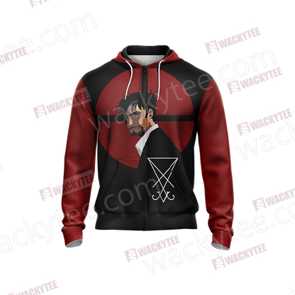 Lucifer New Version Unisex Zip Up Hoodie Jacket