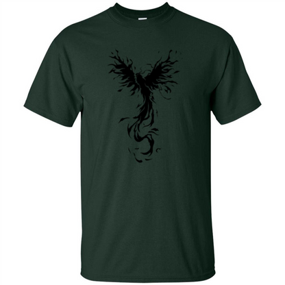 Black Phoenix T-shirt Forest Green