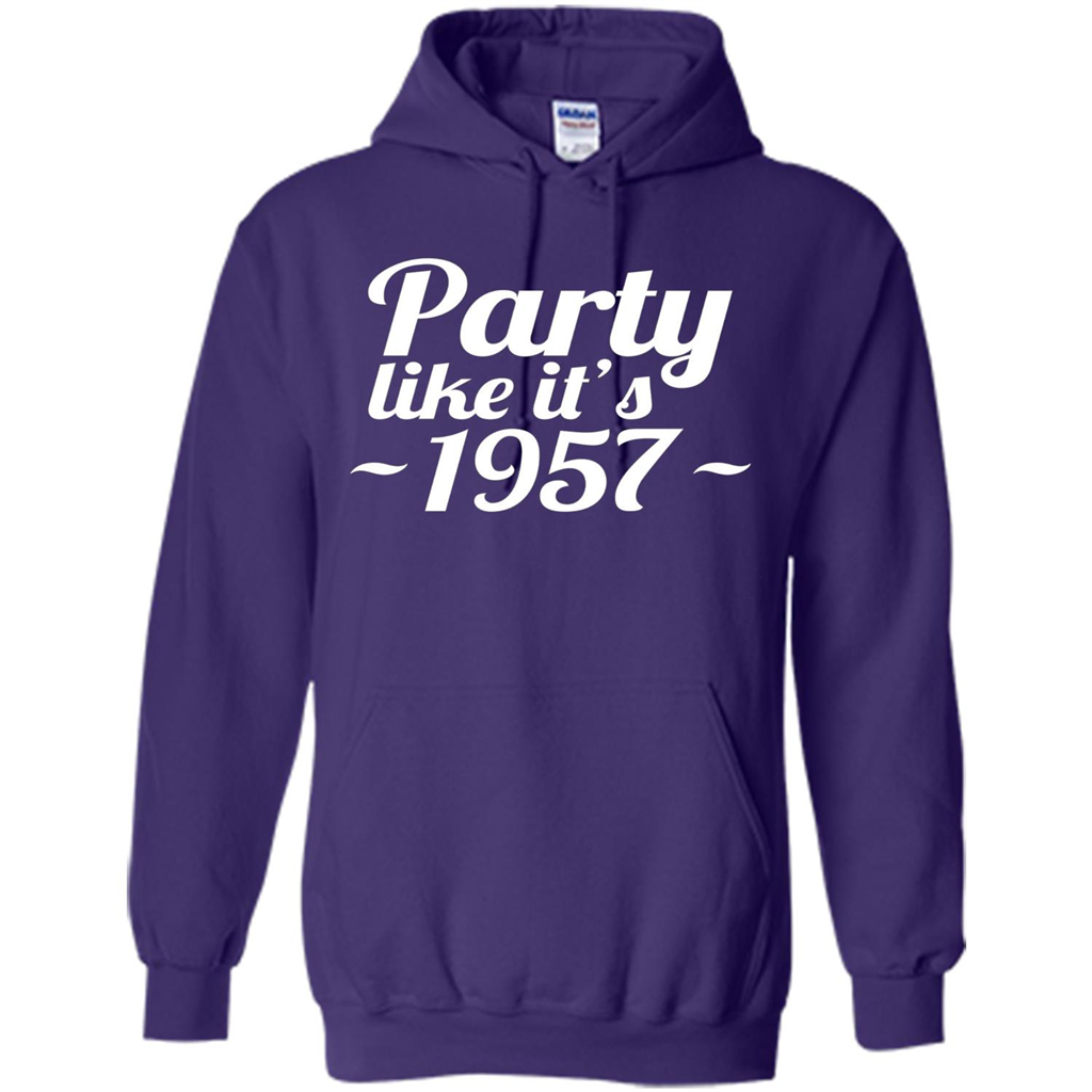 Party Like It's 1957 T-shirt Purple