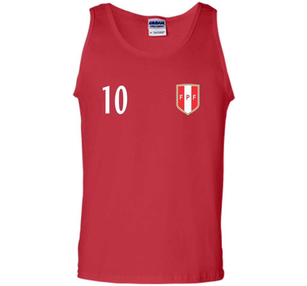 Soccer Peru T-shirt Peruvian Team Alternative T-shirt Red