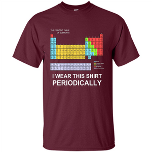 I Wear This Shirt Periodically T-shirt