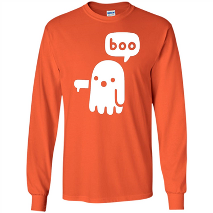 Ghost Of Disapproval T-shirt Boo Orange