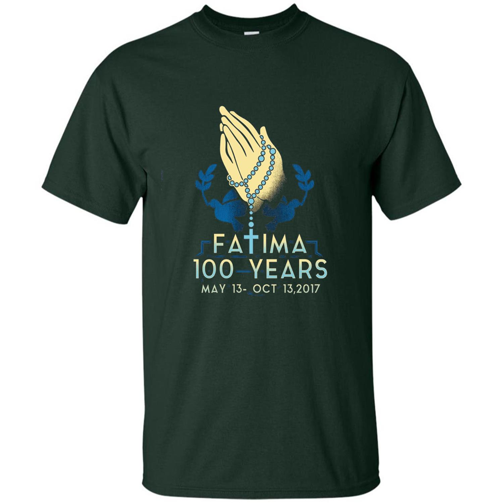 Fatima 100 Years T-shirt Forest Green