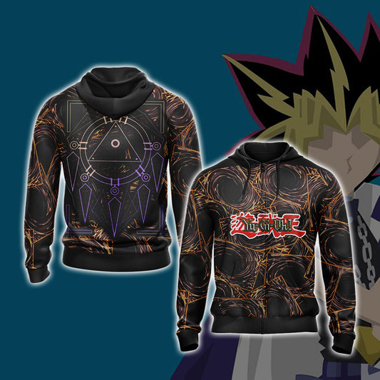 Yugioh - Millennium Ring Unisex Zip Up Hoodie