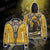 Harry Potter Hogwarts Hufflepuff House New Collection Unisex Zip Up Hoodie