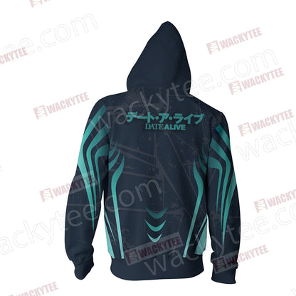 Date A Live Unisex Zip Up Hoodie Jacket