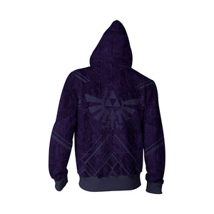 The Legend of Zelda: Breath of the Wild Hylian Shield Zip Up Hoodie