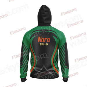 Naruto - Nara Clan Unisex Zip Up Hoodie Jacket
