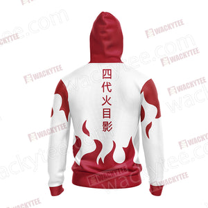 Naruto - Hokage New Unisex Zip Up Hoodie Jacket