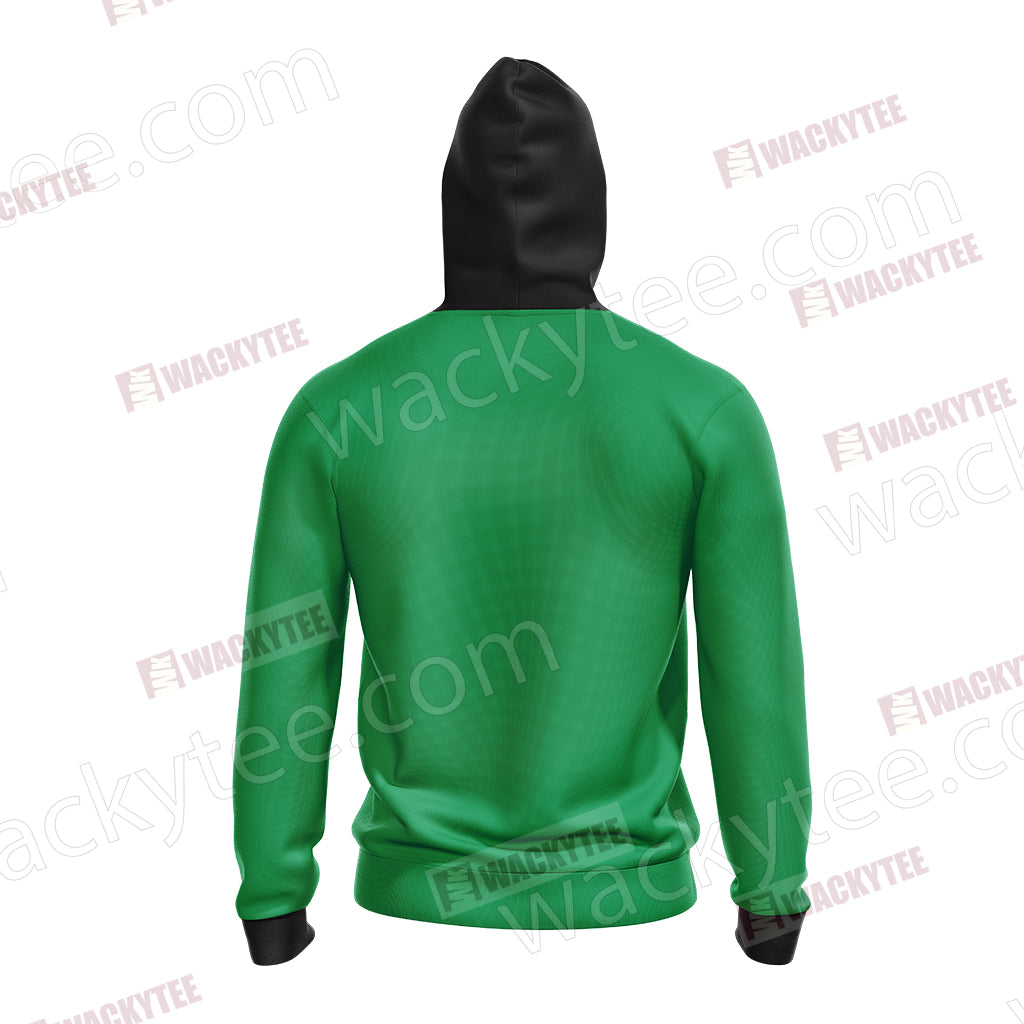 Leprechaun Costumes Saint Patricks Day Unisex Zip Up Hoodie