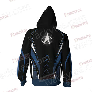 Star Trek - Sciences Unisex Zip Up Hoodie Jacket