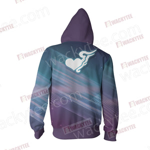 Hatsune Miku New Unisex Zip Up Hoodie Jacket