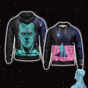 Watchmen - Dr Manhattan Unisex Zip Up Hoodie Jacket