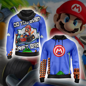 Mario Drift Unisex Zip Up Hoodie