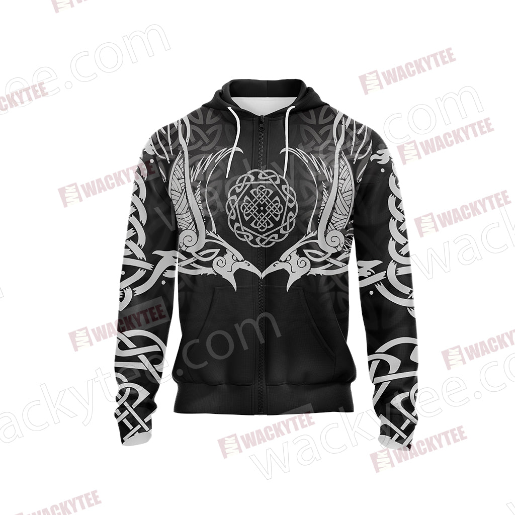 Viking New Collection Unisex Zip Up Hoodie Jacket