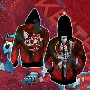 Voltron: Legendary Defender Keith Unisex Zip Up Hoodie Jacket