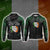 Irish Flag Kiss Me Saint Patrick's Day Unisex Zip Up Hoodie Jacket