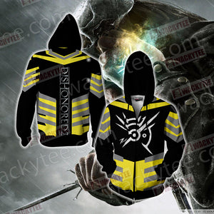Dishonored - Outsider's Mark Unisex Zip Up Hoodie Jacket