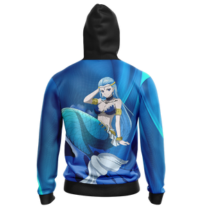 Fairy Tail - Aquarius Unisex Zip Up Hoodie Jacket
