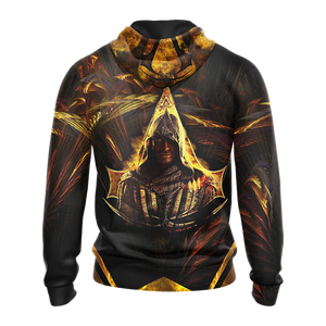 Assassin's Creed We Work In The Dark To Serve The Light Unisex 3D Zip Up Hoodie
