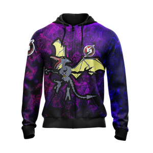 Metroid - Ridley Unisex Zip Up Hoodie