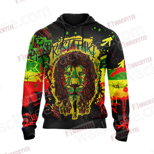 Bob Marley - Rastafari Unisex Zip Up Hoodie