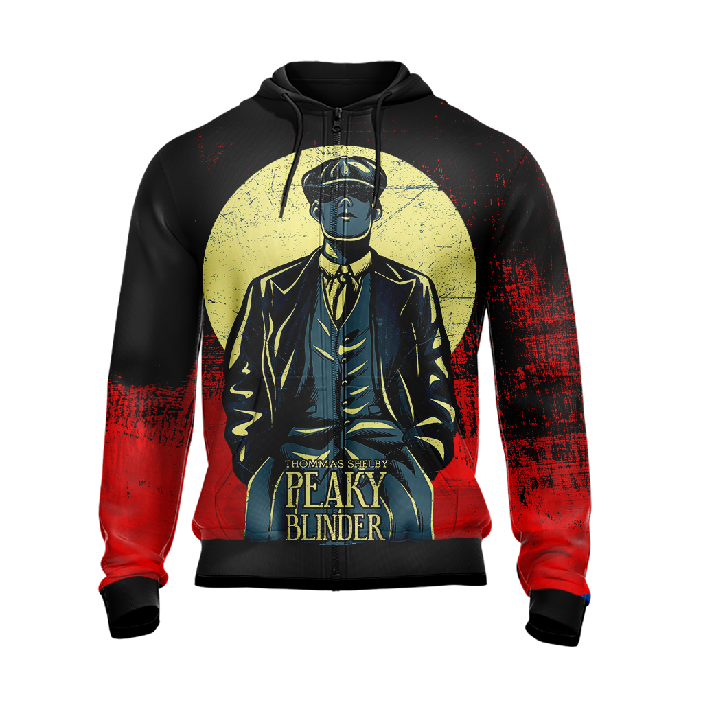 Peaky Blinders Unisex Zip Up Hoodie