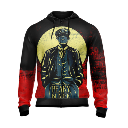Peaky Blinders Unisex Zip Up Hoodie