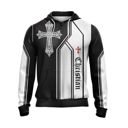 Christian Unisex Zip Up Hoodie