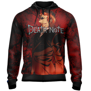 Death Note - Light Yagami Unisex Zip Up Hoodie