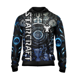 StarCraft Terran Unisex Zip Up Hoodie