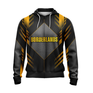 Borderlands New Unisex Zip Up Hoodie