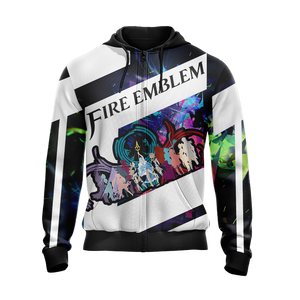 Fire Emblem Fates New Style Unisex Zip Up Hoodie