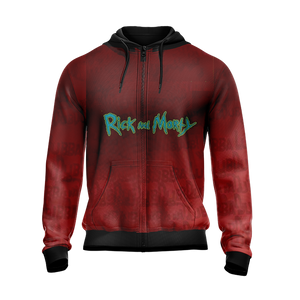 Rick and Morty New Look Unisex Zip Up Hoodie