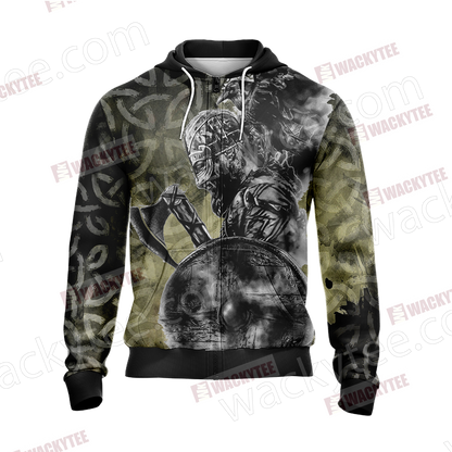 Viking Only Trust Someone Who Can See 3 Things In You Zip Up Hoodie