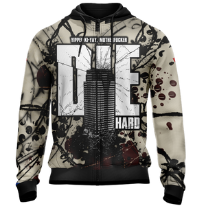 Die Hard Unisex Zip Up Hoodie