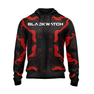 Overwatch - Blackwatch New Style Zip Up Hoodie