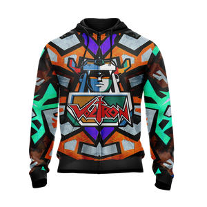 Voltron: Legendary Defender New Version Zip Up Hoodie